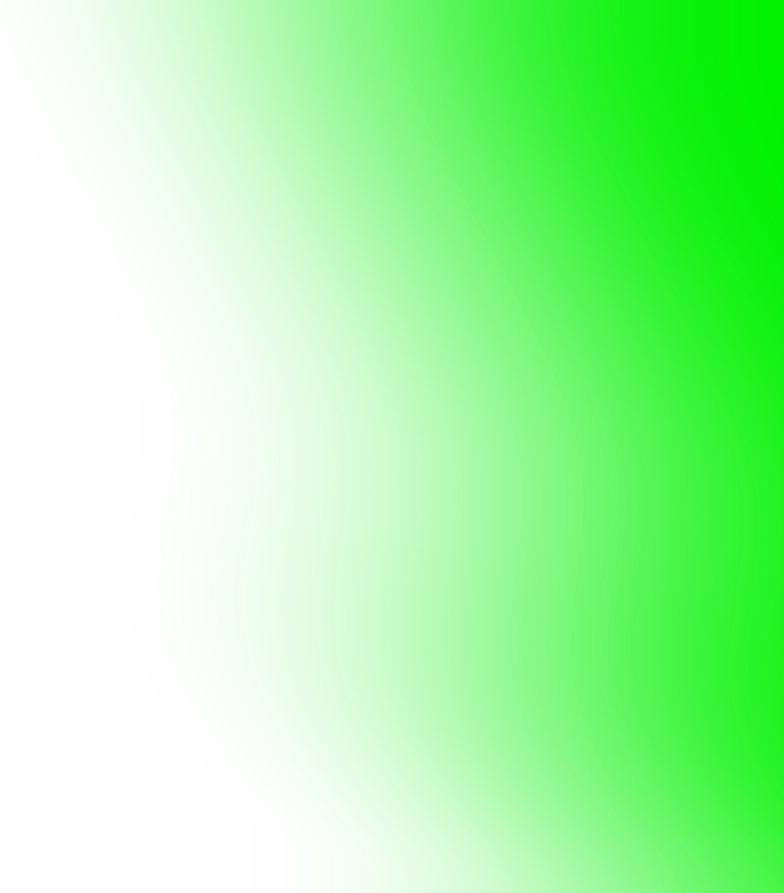 Green Gradient Transparency Fade